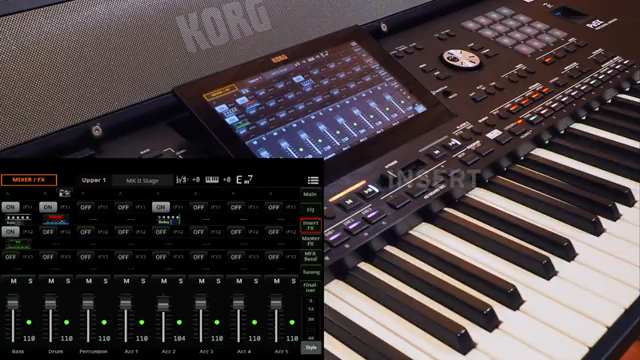 Korg Pa5X: Deep Dive into Master and Insert Effects Architecture