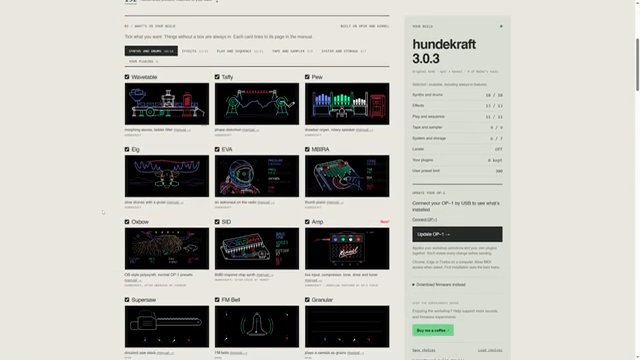 The Unperson Unleashes Hundekraft: OP-1 Gets a Firmware Rave Injection