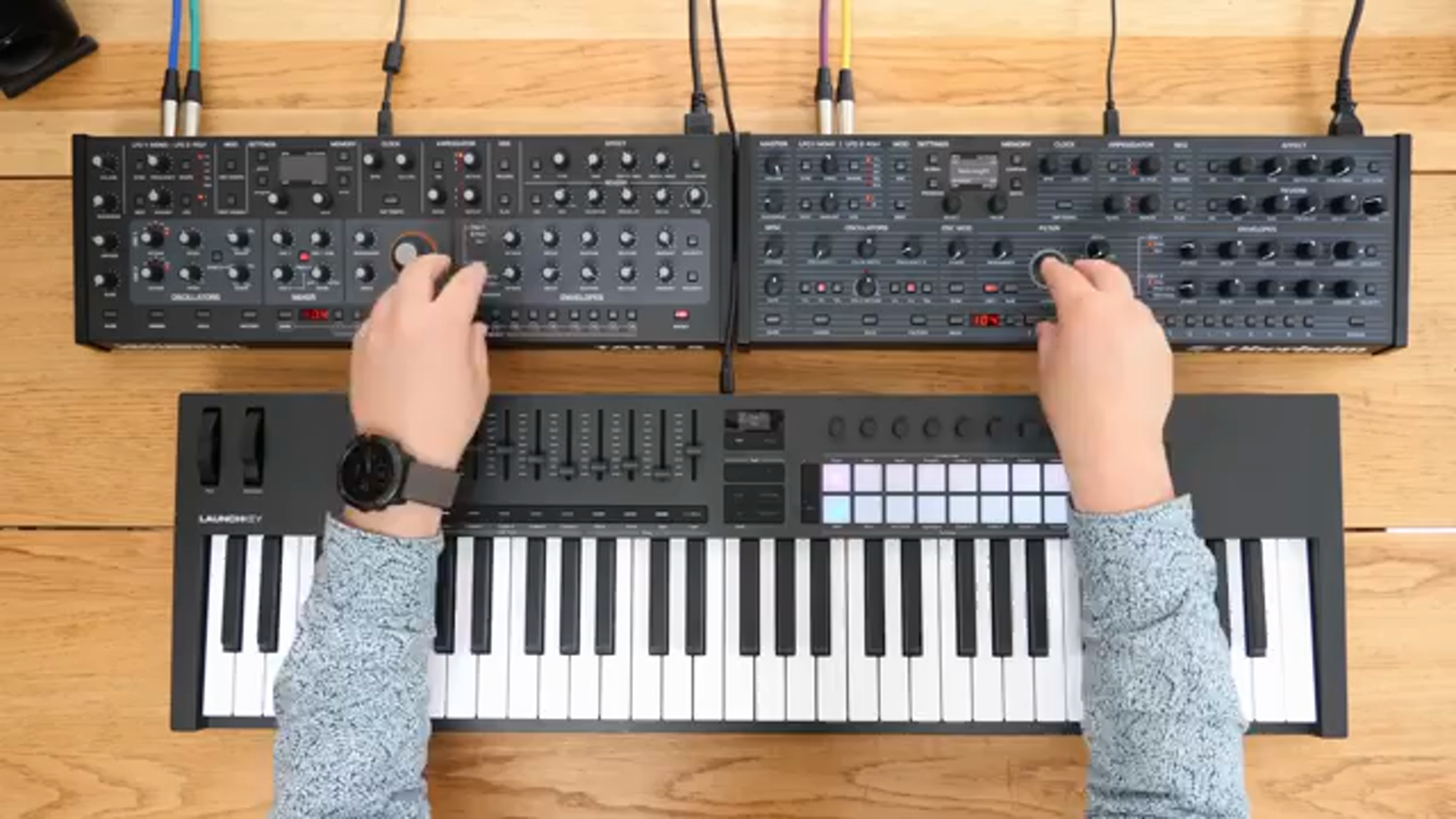 Essentially they're almost the same synth.