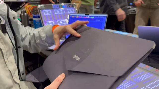 And then it comes with a little key here, just unscrew four screws, remove the lid here, and replace it.