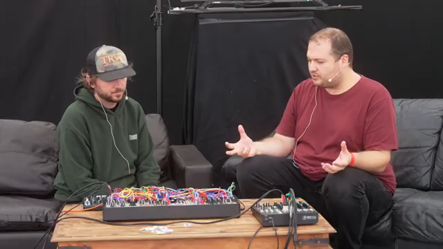 this is your performance rig, right, that you're playing with?