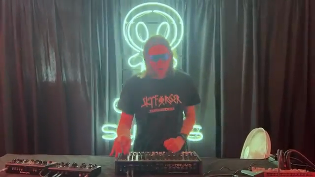 The drum machine is built around good sounding sweet spots.