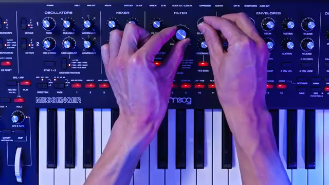 If you turn res bass on, it fully compensates for that and then you're able to put the resonance wherever you want it.