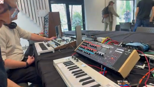 Yes, thank you. Very good for, so it's mixture of samples and virtual analog.