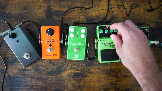 This pedal has the smoothest sweep out of all of these.