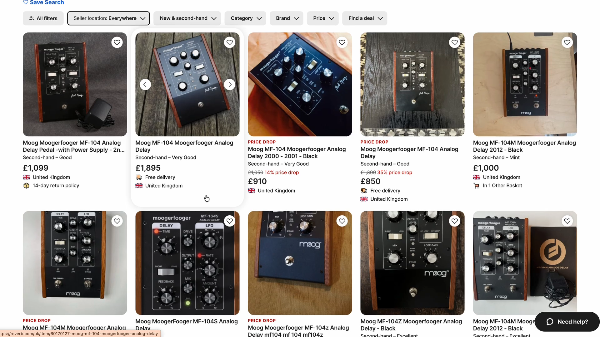 I've seen them advertised for £2,000.