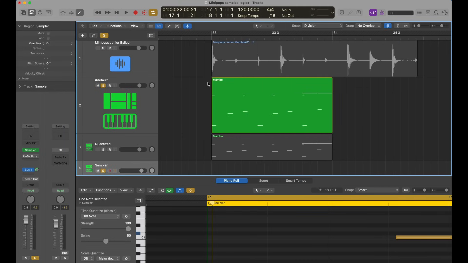 and you find it when listening to the kicks as well the first kick and the second kick are slightly different