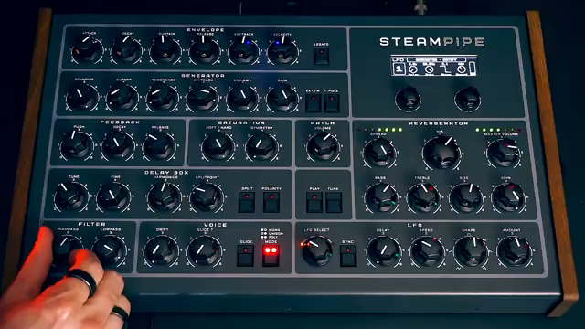 Every time you turn a knob, it interacts with all of the other elements to give you a brand new perspective or place.