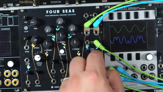 Flip sync or wave reversal, different sound and different result.
