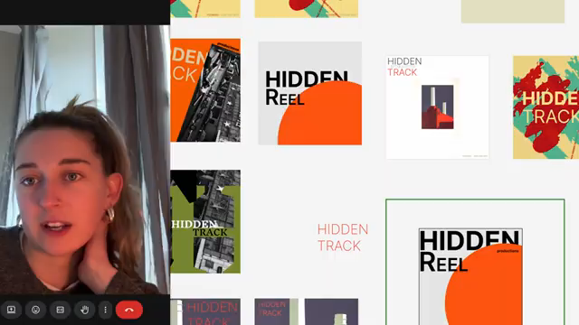 We came up with a color scheme and a kind of vibe idea.