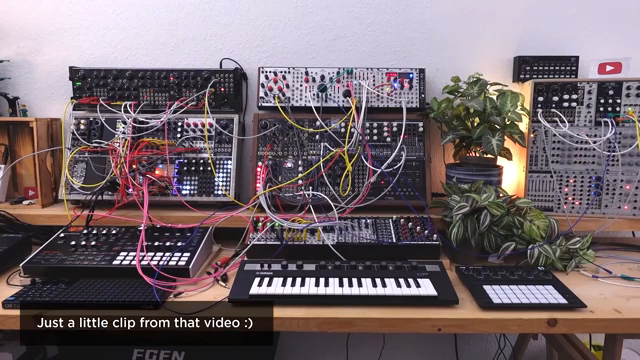 As you might have noticed these three elements aren't random. They are a great trinity that make me enjoy the modular on daily basis.