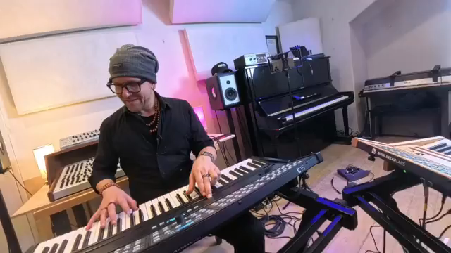 We developed the instrument mainly for performers because I had the background with the producer software and soft synths and it should be…