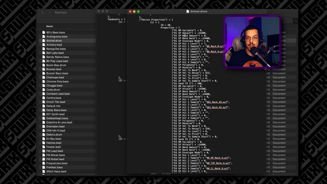 The mixer also has a motherboard definitions file.