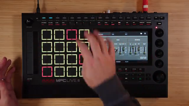 There's a few additional things that is pretty cool, like the effects section that we'll get to, and there's also a 128-step sequencer as…