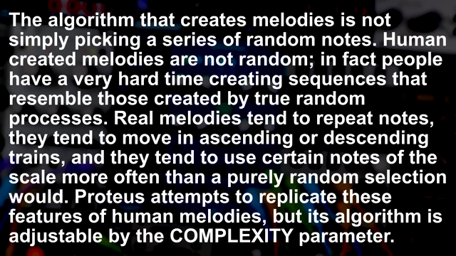 In the noon position, the melodies created are more complex, and they tend to emphasize ascending or descending runs.