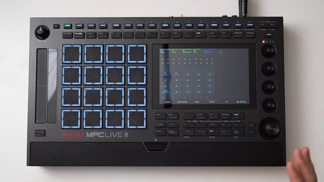 One of my favorite ways to use samplers is to create a beat or a track and then perform it using the effects on the sampler.