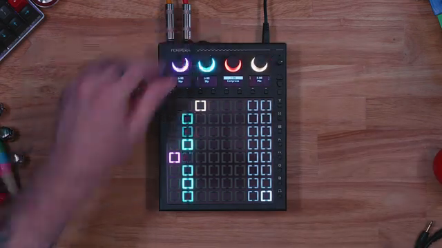 But mainly we get that kind of ugly pumping. It's a little too much compression, but for the purpose of what we're doing here, that's what…