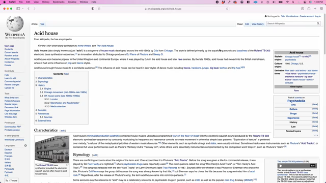 Groove boxes such as the TB-303 spawned entire genres of music such as acid house.