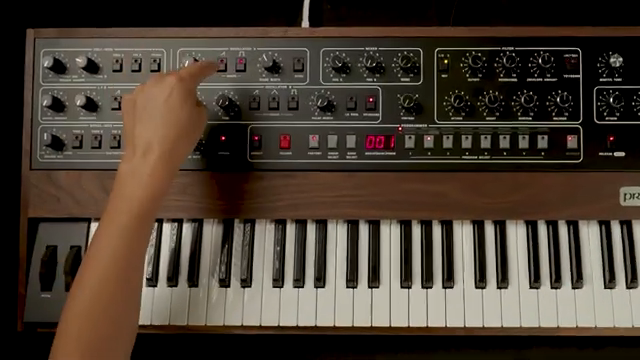 So it all starts with the oscillators.