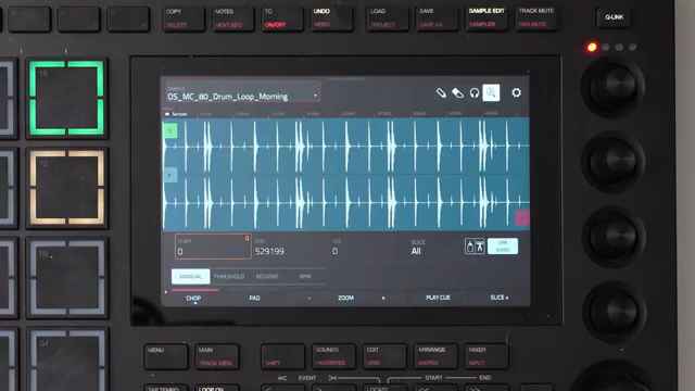 I'll go back to the regions and I'll go chop that from there.