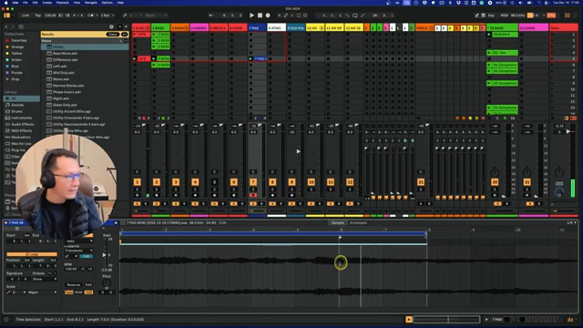 This is the beauty of capturing everything in audio. You're much more flexible to just do this kind of stuff.