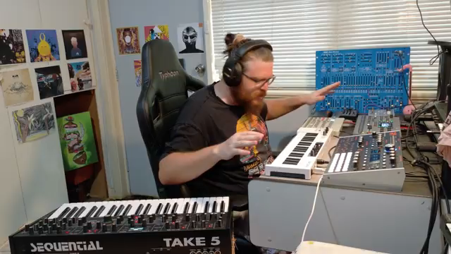 Once you have all the elements programmed in and set up then you literally just jam it out.