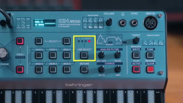 There's the detune options and we've also added a hybrid element to this classic digital synth architecture with an analogue low pass…