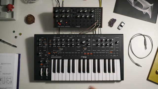 It's giving us a little bit of random movement to the filter cutoff.
