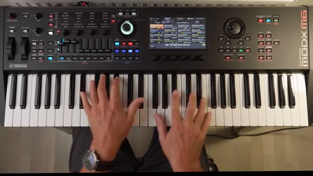 You can store a snapshot of all of the panel settings, the super knob, faders and so on, the macro controls here.