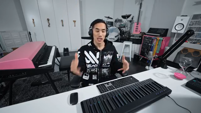 We're looking at an octave and a fifth range for that melody.