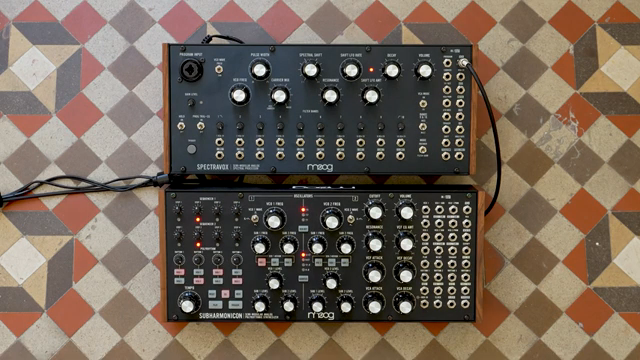 use the 10 filter bands of Spectrovox and the ability to modulate all of them to bring a simple sequence into uncharted waters.