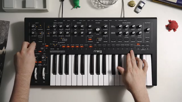 If I set it somewhere in the middle, it can be nice to just sometimes get rests on certain notes and sometimes not, so that you get a…