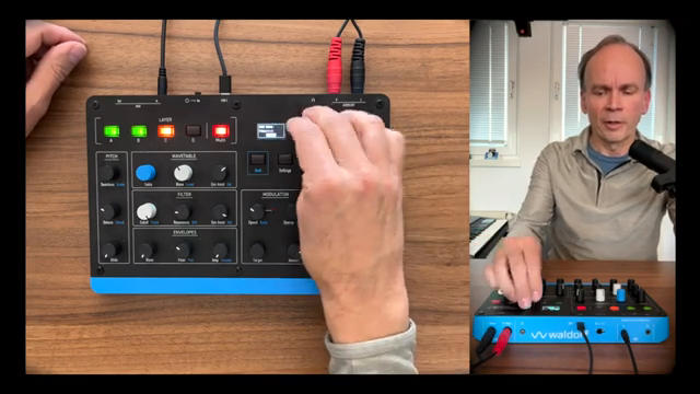 There's another mode called midi split because some people want to play different timbres from different midi channels running from the…