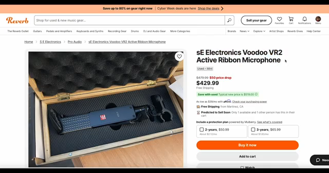 SE Electronics Voodoo VR2—oh my god, these are so good.