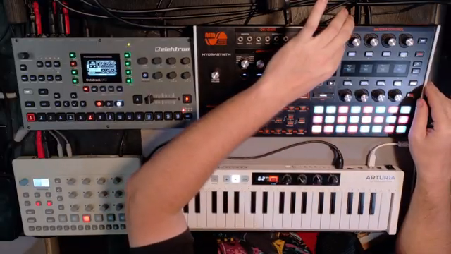 We're going to make like a drony, textural, evolving kind of patch that's going to serve as the backdrop for the entire jam, beat, song…