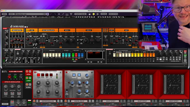 So that's it. That's the Mercury 8, a Jupiter 8 sound with the DNA of Cherry Audio.