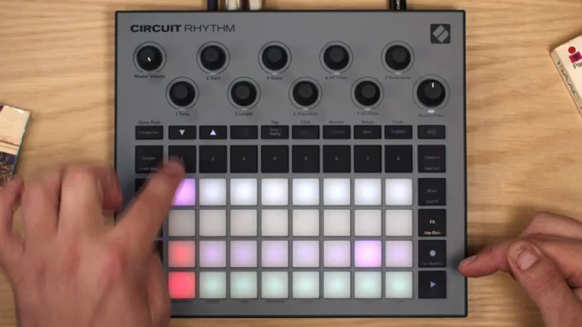 I want both of those things to be side chained by the kick.