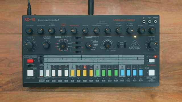 And then you've also got a really useful mute feature, where instead of having to use the volume pot you can mute each drum using the…
