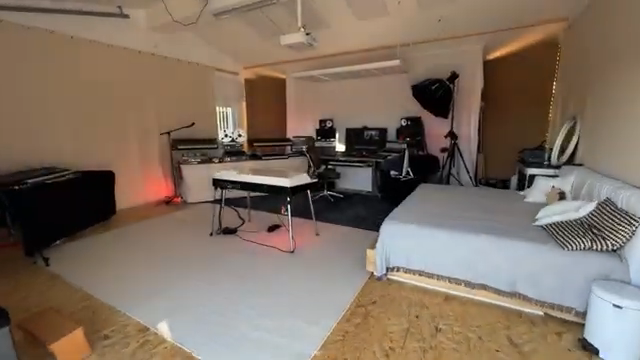 The whole studio build to turn this garage, which sounded like an echo chamber, into one of the best acoustic spaces I've ever had was…