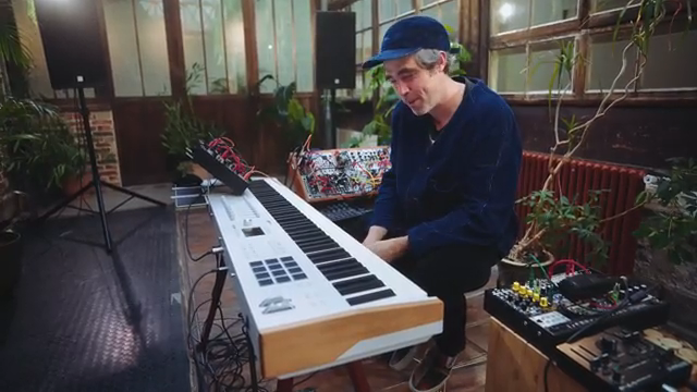 I usually don't play keyboards a lot. I always play real piano so I'm pretty sensitive to these kind of things. Action is pretty cool…