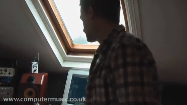 That's the noise that starts the whole track.