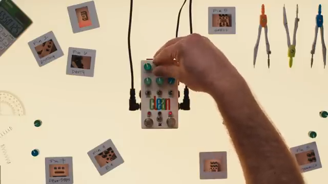 It sets the end of chain limiter loose, transforming clean into a tactile overdrive with soft edges and a crumbly decay.