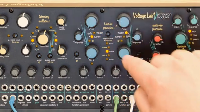 When we get to the top of the rise of function generator one, we will trigger function generator two.