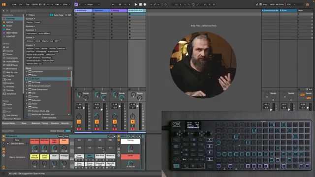 OXI Instruments Turns Ableton Live into a 32-Track Drum Playground: OXI One as Multitrack Sequencer