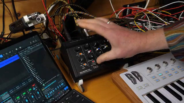 Let me show you how you imprint the filter onto an audio track you've recorded because that I think is is quite an important factor.