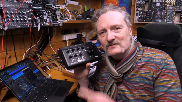 They've stuck a filter in it. Why you may ask? I have no idea but heck it's fun and it's there.