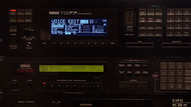 This is a DX7 on steroids, very advanced, and you can do a lot here.