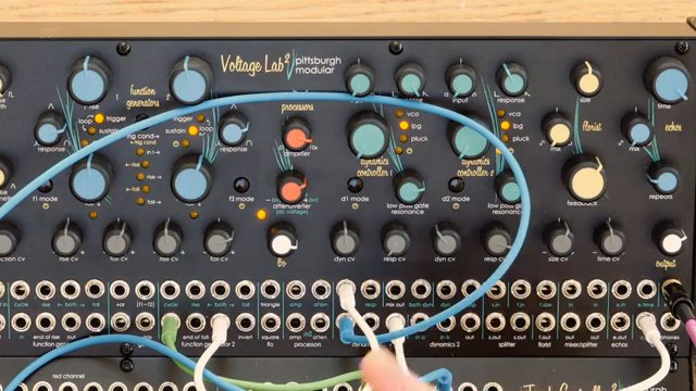 So that's the dynamics controllers, their envelopes, their amplifiers, and their filters all in one.