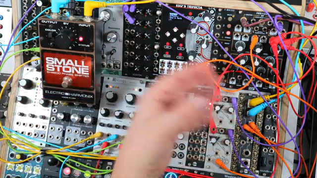 It's not a really obvious phasing sound unless you take the rate too high. When it gets a bit silly. So you're almost kind of hiding your…