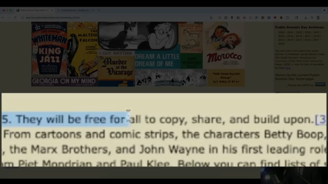 They will be free for all to copy, share, and build upon.